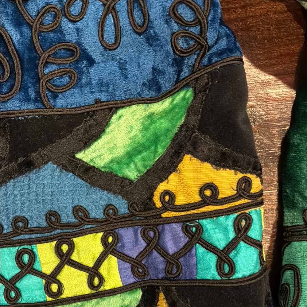 Sandy Starkman Woman’s Medium Patchwork Jacket - image 3